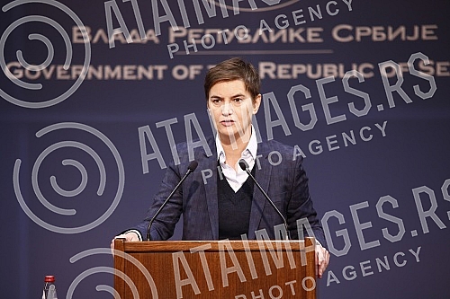 The Prime Minister of Serbia, Ana Brnabic, held an extraordinary press conference and expressed her gratitude to the citizens of Serbia who showed tolerance and understood the calls of the state, and said that she was proud that the day passed withou The Prime Minister of Serbia, Ana Brnabic, held an extraordinary press conference and expressed her gratitude to the citizens of Serbia who showed tolerance and understood the calls of the state, and said that she was proud that the day passed withou