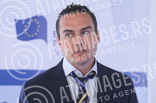 aul-Henri Presset, Head of Information, Communication and Media of the EU Delegation to Serbia, spoke at the conference 