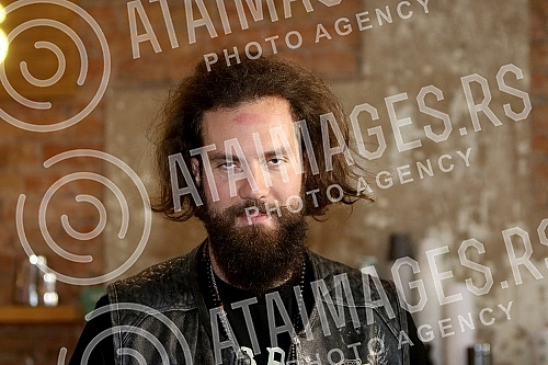 Promotion of new Gillette product hel in kafe Magazin.Promocija novog Zilet (Gillette) proizvoda u kafeteriji Magazin.