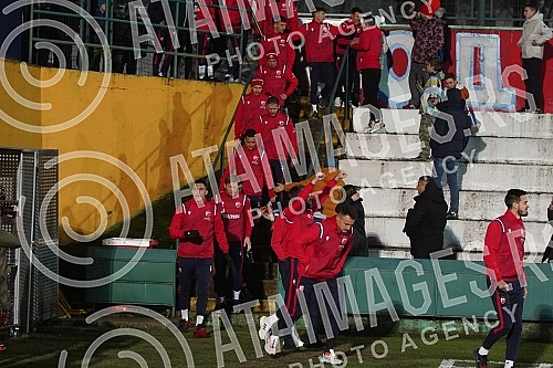 Delije, Red Star FC fans, organized a reception for the football players who achieved a historic success with a draw against Braga (1: 1) on Thursday night - a direct placement in the eighth finals of the Europa League, which is the biggest result of Delije, Red Star FC fans, organized a reception for the football players who achieved a historic success with a draw against Braga (1: 1) on Thursday night - a direct placement in the eighth finals of the Europa League, which is the biggest result of