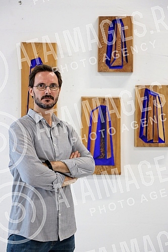 The collective exhibition of sculptures 