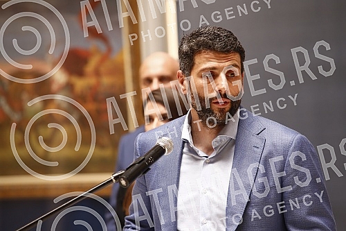 The Mayor of Belgrade, Aleksandar Sapic, presented his assistants and the areas they will be responsible for in the Belgrade City Assembly.