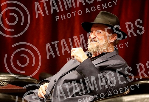 Actor Petar Bozovic was awarded the prize of the Association of dramatic artists of Serbia for his life's work in 2020 - the Dobrica ring award.Glumcu Petru Bozovicu urucena nagrada  Udruzenja dramskih umetnika Srbije za zivotno delo u 2020. godini