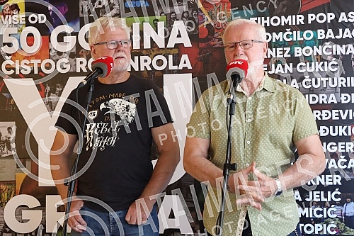 A press conference was held in the RTS Club on the occasion of the great jubilee, more than 50 years of pure rock and roll and the concert of the YU group at the Tasmajdan stadium.U RTS Klubu je odrzana konferencija za medije povodom velikog jubile