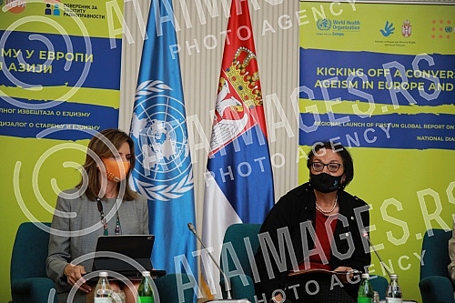 A discussion between the Ministry of Human and Minority Rights and Social Dialogue, the Commissioner for the Protection of Equality and the United Nations Population Fund (UNFPA) began at the Palace of Serbia, where the Global Report on Ageism and a 