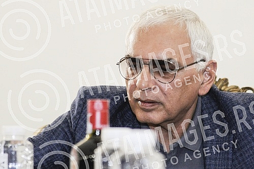 Press conference of Karen Shakhnazarov - director of movie 