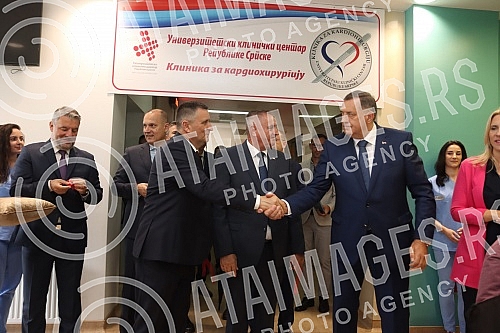 In the University Clinical Center of the Republika Srpska, the Clinic for Cardiac Surgery, located in the South Wing on an area of ââapproximately 1,500 square meters, was officially opened.U Univerzitetskom klinickom centru Republike Srpske sv