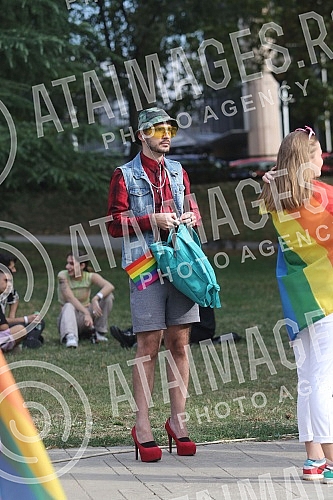 Pride Parade 2021 started in the center of Belgrade under the slogan 