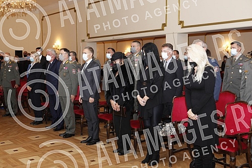 A commemoration on the occasion of the death of Professor Zoran Stankovic, President of the Coordination Body for the Municipalities of Presevo, Bujanovac and Medvedja, was held at the House of the Serbian Army. Komemoracija povodom smrti profesora