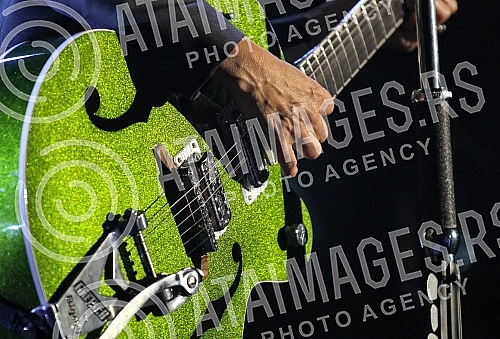 Concert of Scottish pop rock band from Glasgow - Texas held on Sports hall 