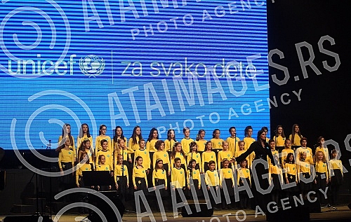 UNICEF charity concert to mark the 30th anniversary of the adoption of the Convention on the Rights of the Child.UNICEF-ov dobrotvorni koncert povodom 30 godina od usvajanja Konvencije o pravima deteta.