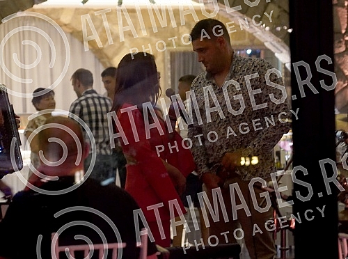 Saban Saulic's grandson, Anderlecht football player Luka Adzic and his wife Aleksandra became parents yesterday, and tonight a celebration was organized in the Topciderac restaurant on the occasion of Lana Adzic's birth.Unuk Sabana Saulica, fudbale