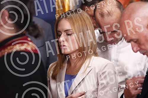 The movement for the renewal of the Kingdom of Serbia by Vojislav Mihailovic marked the party's Patron saint day - Vidovdan.Pokret obnove Kraljevine Srbije Vojislava Mihailovica obelezio je stranacku Slavu - Vidovdan