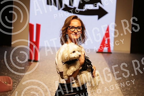 Fashion show of clothes for pets by Irena Atanaskovic.Modna revija odece za kucne ljubimce by Irena Atanaskovic.