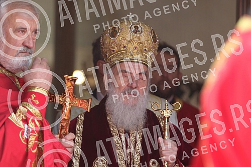 Due to the prayer support of the Serbian Orthodox Church in Montenegro, the Bishops' Office of Zemun-New Belgrade organized a holy liturgy and prayer procession.
Radi molitvene podrske SPC u Crnoj Gori, Arhijerejsko namesnistvo zemunsko-novobeogradsk Due to the prayer support of the Serbian Orthodox Church in Montenegro, the Bishops' Office of Zemun-New Belgrade organized a holy liturgy and prayer procession.
Radi molitvene podrske SPC u Crnoj Gori, Arhijerejsko namesnistvo zemunsko-novobeogradsk