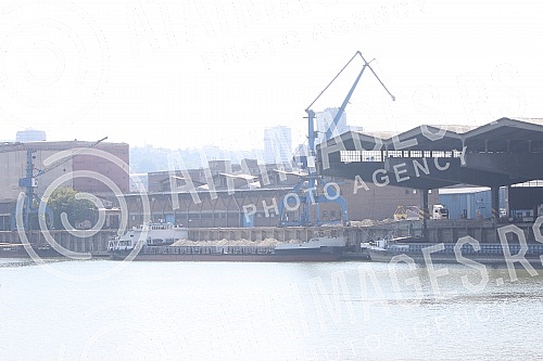 Belgrade Port on river Danube.
Luka Beograd na reci Dunav. Belgrade Port on river Danube.
Luka Beograd na reci Dunav.