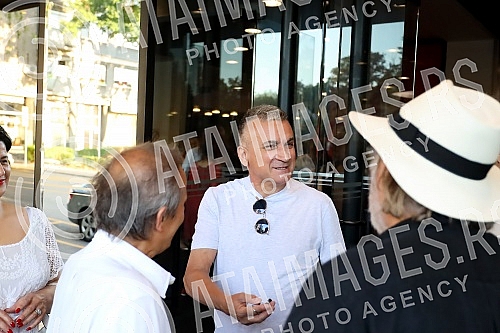 The premiere of the play 