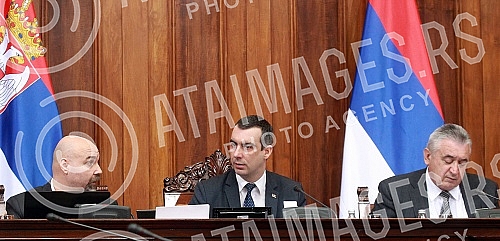 At the request of 237 deputies, the President of the National Assembly of the Republic of Serbia, Ivica Dacic, convened the Seventeenth Extraordinary Session in the Twelfth Convocation.
Predsednik Narodne skupstine Republike Srbije Ivica Dacic sazv At the request of 237 deputies, the President of the National Assembly of the Republic of Serbia, Ivica Dacic, convened the Seventeenth Extraordinary Session in the Twelfth Convocation.
Predsednik Narodne skupstine Republike Srbije Ivica Dacic sazv