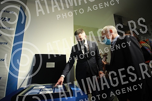 The promotion of the jubilee philatelic series on the occasion of the 60th anniversary of Yuri Gagarin's flight into space was held at the PTT Museum, and the exhibition 