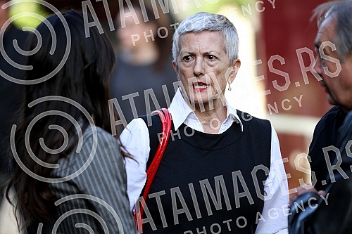 Burial - the cremation of the Serbian actor Predrag Ejdus held at the New Cemetery.Sahrana - kremacija srpskog glumca Predraga Ejdusa odrzana na Novom groblju.