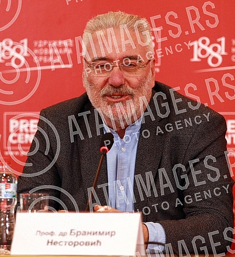 Agreement on cooperation between the Serbian movement Dveri signed, prim. prof. dr Aleka Racica, prof. dr Branimira Nestorovica and prof. Dr. Valentine Arsic Arsenijevic, and on that occasion a press conference was held.Potpisan Sporazum o saradnji