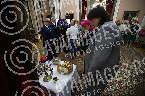 Reception in the City Assembly on the occasion of the city's celebration - Savior's Day.Prijem u Skupstini grada povodom gradske slave - Spasovdana.