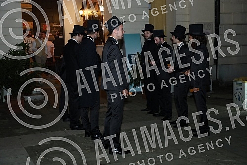 The premiere of the play 