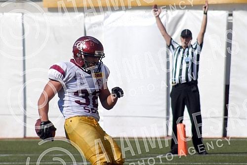Final four Belgrade Europe Champions League odrzan na stadionu Vozdovac (TC Stadion) u Beograd. Prva polufinalna utakmica izmedju SBB Vukovi (Belgrade/Serbia) i London Blitz (Great Britain).
