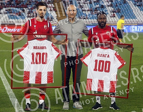 The match of the fourth round of the Linglong Tire Super League of Serbia between FK Crvena zvezda and FK Napredak was played at the Rajko Mitic Stadium. Utakmica cetvrtog kola Linglong Tire Super liga Srbije izmedju FK Crvena zvezda i FK Napredak 