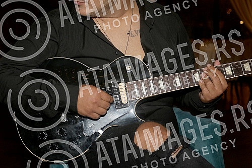 Singer Darko Lazic s recording new music spot.Snimanje novog spota pevac Darko Lazic.