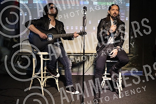 The press conference of the Bulgarian representative at the Eurovision Song Contest Ronnie Romero was held in Wurst Platz.Konferencija za medije bugarskog predstavnik na Eurosongu   Ronijea Romera odrzana je u Wurst Platzu.