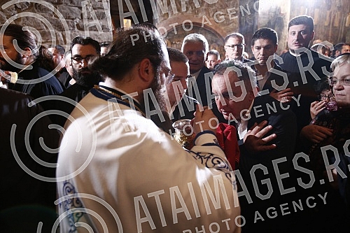 The Serbian Patriarch Porfirije was enthroned in the Peck Patriarchate Monastery, in Kosovo and Metohija, on the throne of the Archbishop of Pec and Serbian Patriarchs, and the act of ordination took place on the Feast of the Intercession of the Bles