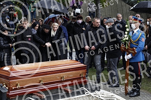 Professor Zoran Stankovic, President of the Coordination Body for the Municipalities of Presevo, Bujanovac and Medvedja, was buried in the Alley of Merited Citizens at the New Cemetery in Belgrade, with military honors.Profesor Zoran Stankovic, pre