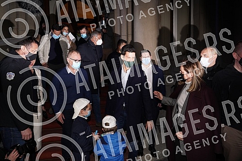 As of today, March 8, Novak Djokovic is officially the best tennis player in the world of all time, and in honor of that, a projection of footage with his best moves in his career so far will be shown on the facade of the Belgrade City Assembly build