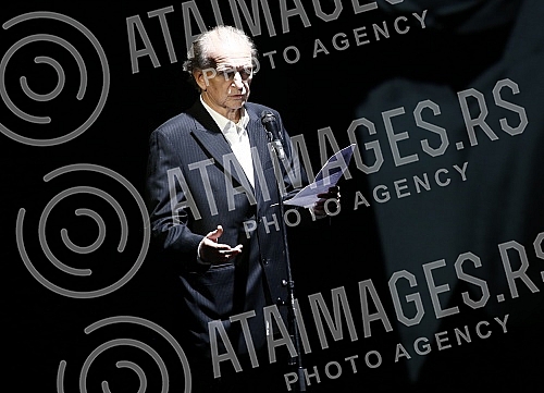 The commemoration of Branko Cvejic, in agreement with the family, was held in the Yugoslav Drama Theatre.
The commemoration of Branko Cvejic, in agreement with the family, was held in the Yugoslav Drama Theatre.