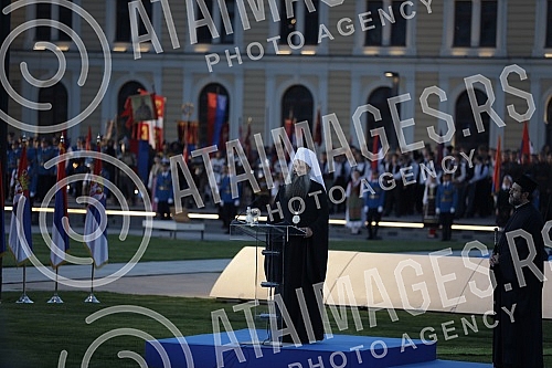 The central manifestation on the occasion of the Day of Serbian Unity, Freedom and the National Flag is being held on Savka Square near the monument to Stefan Nemanja.
Centralna manifestacija povodom Dana srpskog jedinstva, slobode i nacionalne zas The central manifestation on the occasion of the Day of Serbian Unity, Freedom and the National Flag is being held on Savka Square near the monument to Stefan Nemanja.
Centralna manifestacija povodom Dana srpskog jedinstva, slobode i nacionalne zas