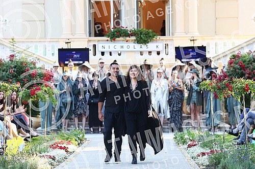 American fashion night, held at the Embassy of the United States, representing one of the most famous American fashion brands Nicholas K.Noc americke mode, odrzan u ambasadi Sjedinjenih Americkih Drzava predstavljajuci jedan od najpoznatijih americk