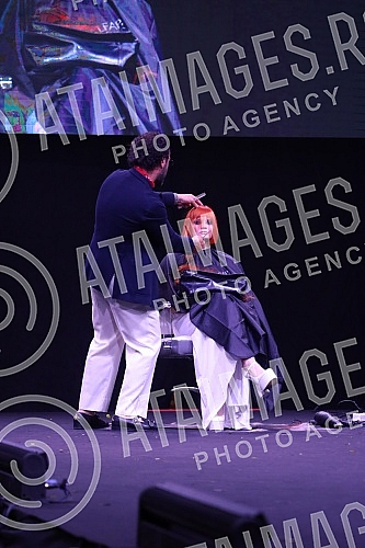 Belgrade gatHAIRing and hairdressing festival at BelExpo Center.Belgrade gatHAIRing i frizerski festival u BelExpo Centru.