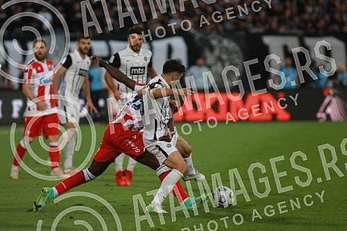 The match of the ninth round of the Linglong Tire Super League of Serbia between FK Partizan and FK Crvena zvezda was played at the Partizan stadium.Utakmica devetog  kola Linglong Tire Super liga Srbije izmedju FK Partizan i FK Crvena zvezda odigr