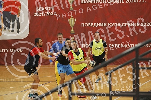 The handball players of Crvena zvezda Grundfos are preparing in Ub, where in the coming days they will play a friendly match against the hosts Ub.
Rukometasi Crvene zvezde Grundfos su na pripremama u Ubu, gde ce u narednim danima odigrati jednu prij The handball players of Crvena zvezda Grundfos are preparing in Ub, where in the coming days they will play a friendly match against the hosts Ub.
Rukometasi Crvene zvezde Grundfos su na pripremama u Ubu, gde ce u narednim danima odigrati jednu prij