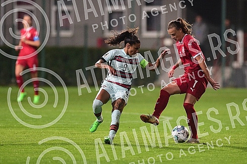 The women's A national team is playing a qualifying match for the 2023 World Cup against Portugal on field number 1 of the FSS Sports Center in Stara Pazova.Zenska A reprezentacije igra mec kvalifikacija za Svetsko prvenstvo 2023 protiv Portugalije