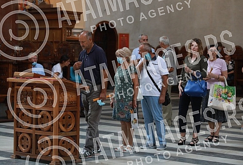 A memorial service was held in the Church of St. Mark, organized by the families of the missing and killed 