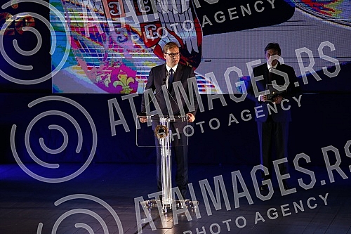 The ceremony marking the 20th year since the establishment of the Security and Information Agency (BIA) and the 123rd year since the establishment of the Department for Confidential Police Affairs was held in the ceremonial hall of the BIA.
Svecanos The ceremony marking the 20th year since the establishment of the Security and Information Agency (BIA) and the 123rd year since the establishment of the Department for Confidential Police Affairs was held in the ceremonial hall of the BIA.
Svecanos