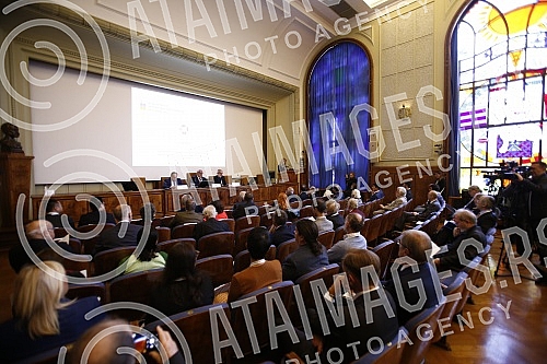 The World Conference on Basic Sciences and Sustainable Development was opened at the Serbian Academy of Sciences and Arts.
U Srpskoj akademiji nauka i umetnosti otvorana je Svetska konferencija o osnovnim naukama i odrzivom razvoju. The World Conference on Basic Sciences and Sustainable Development was opened at the Serbian Academy of Sciences and Arts.
U Srpskoj akademiji nauka i umetnosti otvorana je Svetska konferencija o osnovnim naukama i odrzivom razvoju.