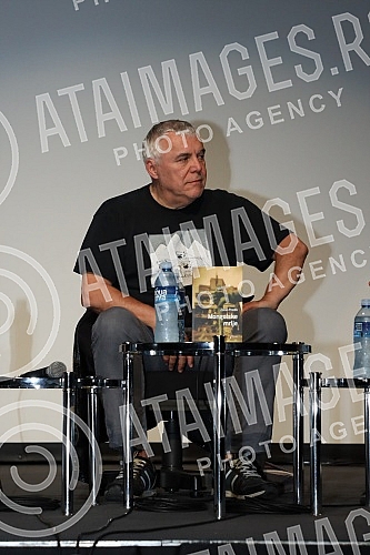 The promotion of the first novel by the famous Slovenian singer-songwriter Zoran Predin 