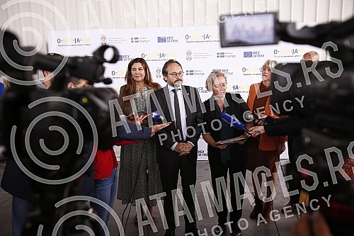 Opening of the European Green Week 2022 and presentation of the project of support for the separation of household waste in 17 municipalities in Serbia called O-DVA-JA-MO.Otvaranje Evropske zelene nedelje 2022. i predstavljanje projekta podrke za 