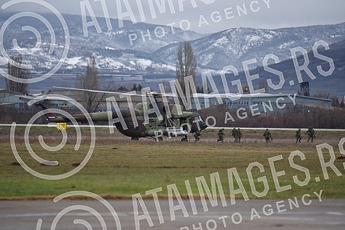 The President of the Republic of Serbia, Aleksandar Vucic, is staying in the Nisava District, and on the third day he visited the Military Airport 