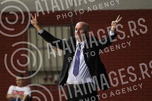Basketball match between KK Dynamic and KK Teodo Tivat - Second (2nd) round of ABA League 2 held in sports hall Ranko Zeravica.Utakmica izmedju KK Dynamic i KK Teodo Tivat odigrana u hali Ranko Zeravica. Drugo kolo ABA Lige 2.