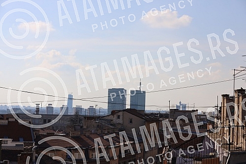 View of Belgrade during the first day of the weekend in which, according to the decision of the Government of Serbia from Friday at 21.00 to Monday at 06.00 in Serbia can only work grocery stores, some service activities (tailor, glass cutter, carpen