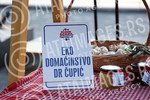 The performance of the group Frajle is part of Berry Fest, the first festival of strawberry fruit in Belgrade.Nastup grupe Frajle su sklopu Berry festa, prvog festivala jagodastog voca u Beogradu.